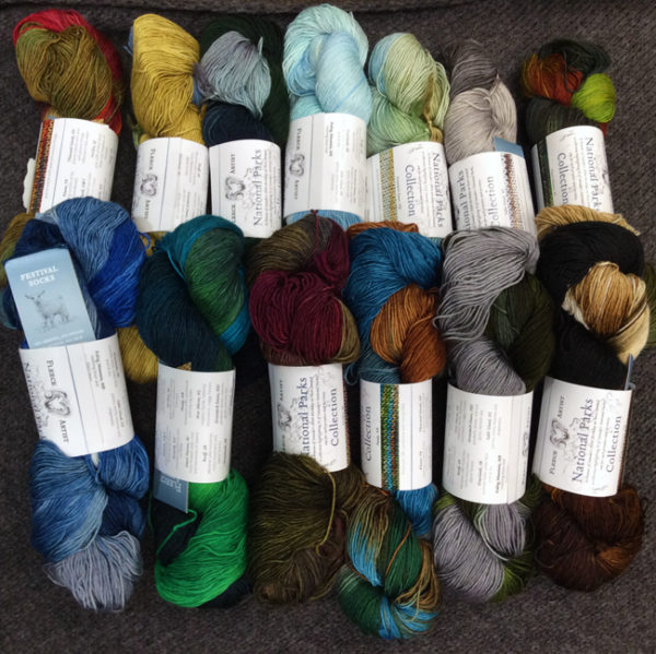 New Yarns Fleece Artist National Park Collection Creative Yarns